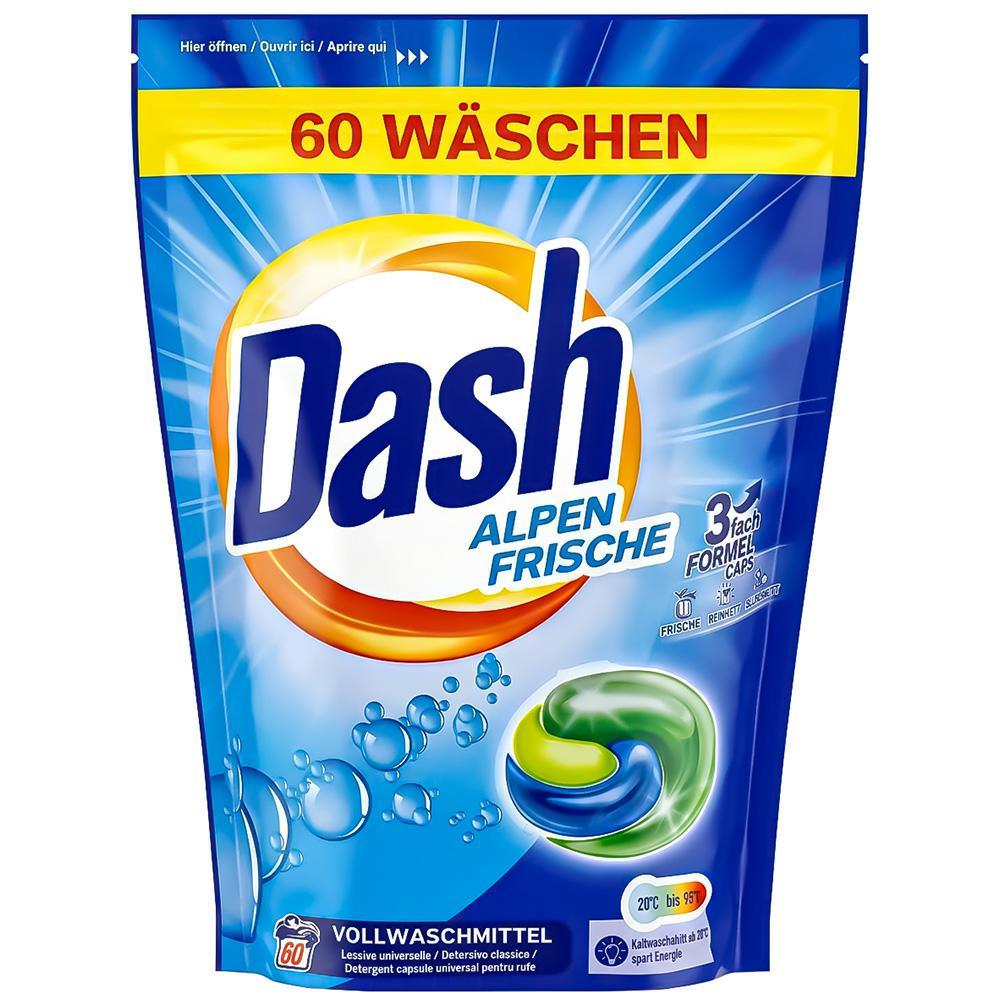 DASH 60 Caps Alpen Frische