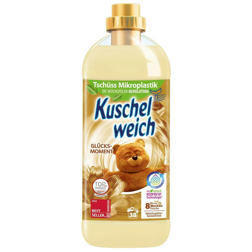 Kuschelweich Glüks-moment / Płyn do płukania Szczęśliwe chwile 114 prań 3 x 1L Trójpak