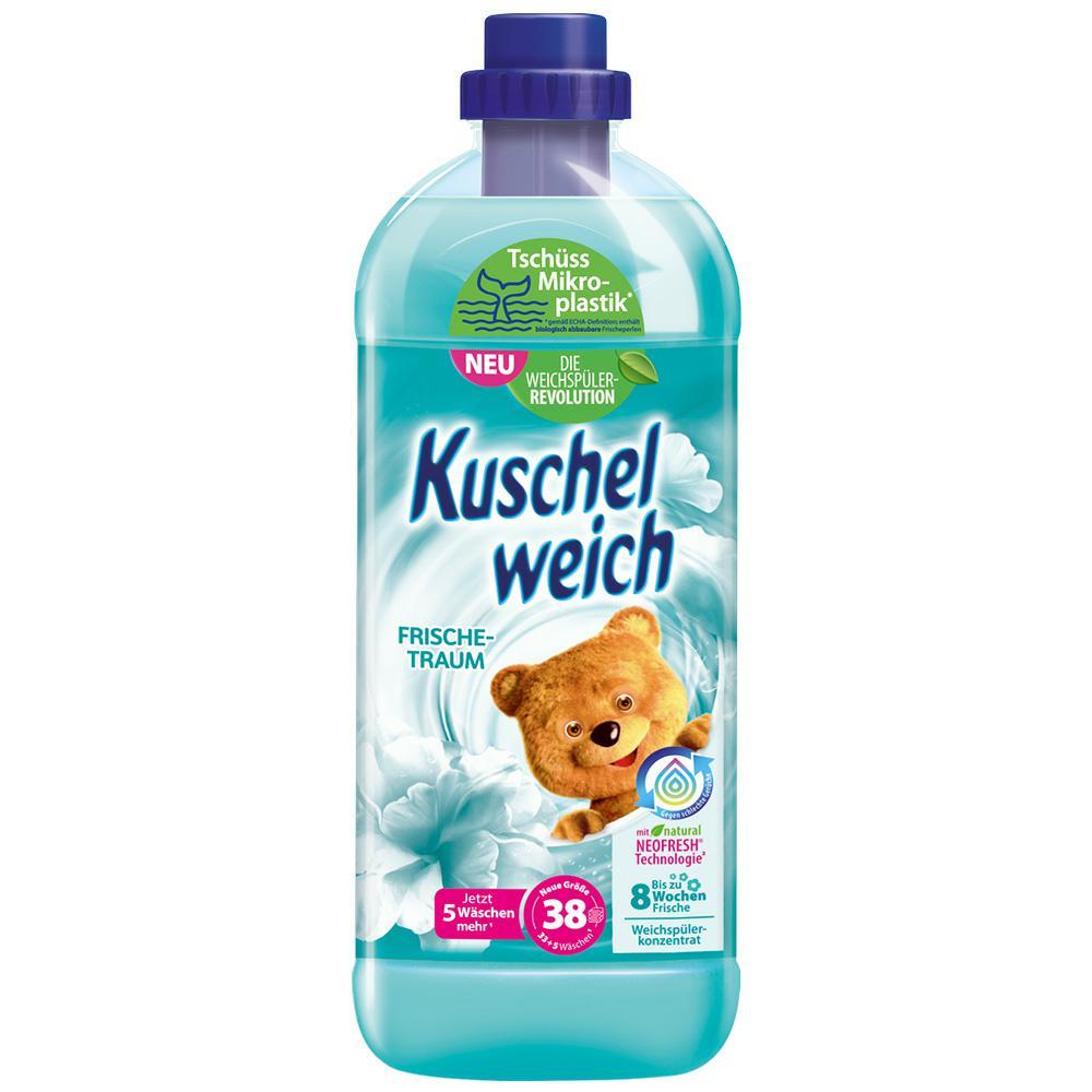 Kuschelweich Frischetraum / Płyn do płukania - świeży zapach 114 prań 3 x 1L Trójpak