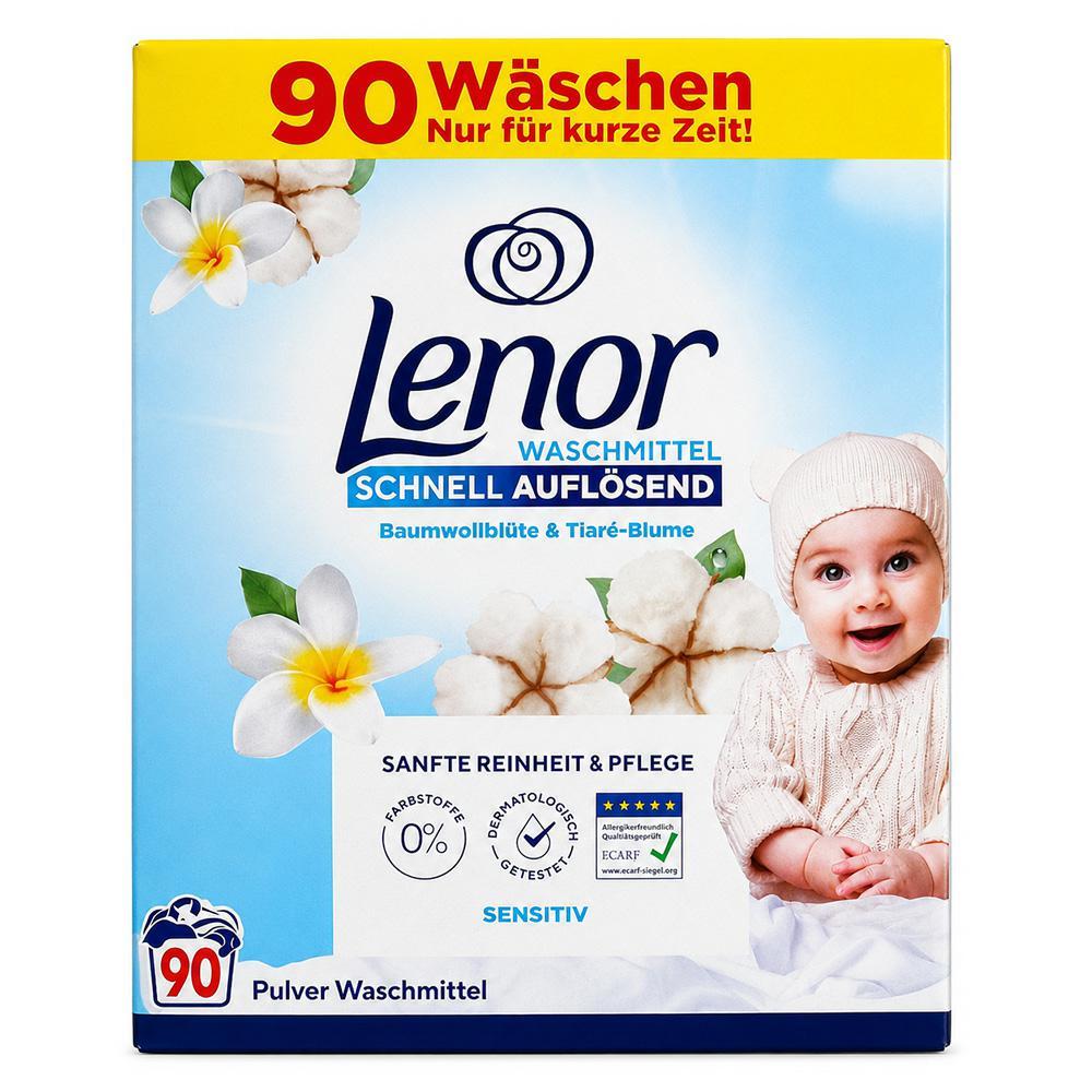 Lenor Sensitiv Proszek do prania 90 prań 4,95kg