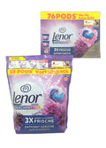 Lenor 2x38 prań kapsułki 3in1 Kolor Blütentraum
